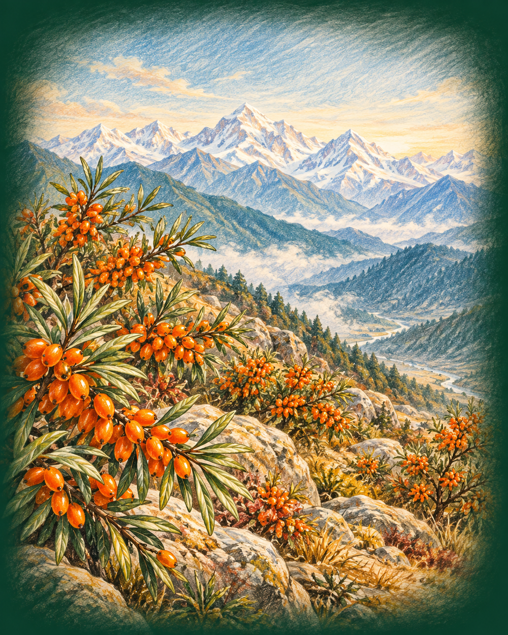Meet Sea Buckthorn — a thorny little berry from the high Himalayas.